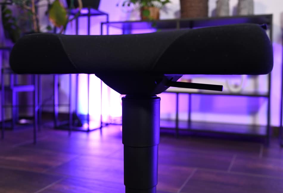 Stufenlose Einstellung mittels Hebel